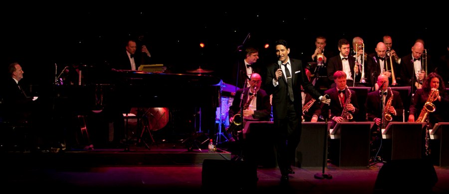 Rat Pack Swing for Corporate Events Kevin Fitzsimmons Performs with his Sprawling Jazz Orchestra