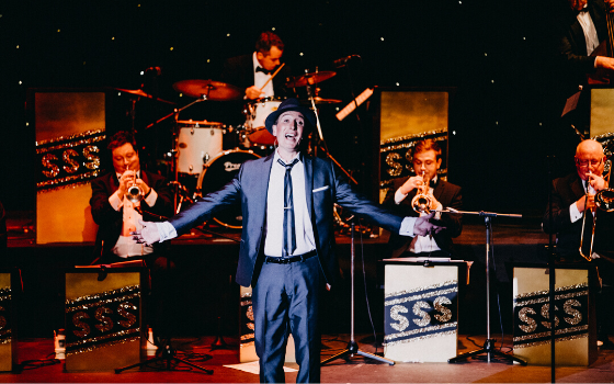 A photo of a Frank Sinatra Tribute in UK